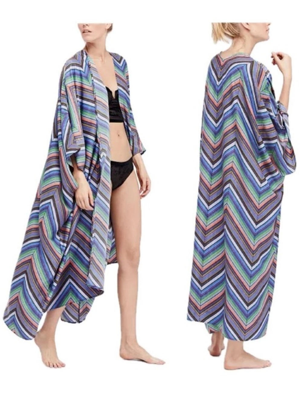 Free People intimately Mojave oversized kimono coverup